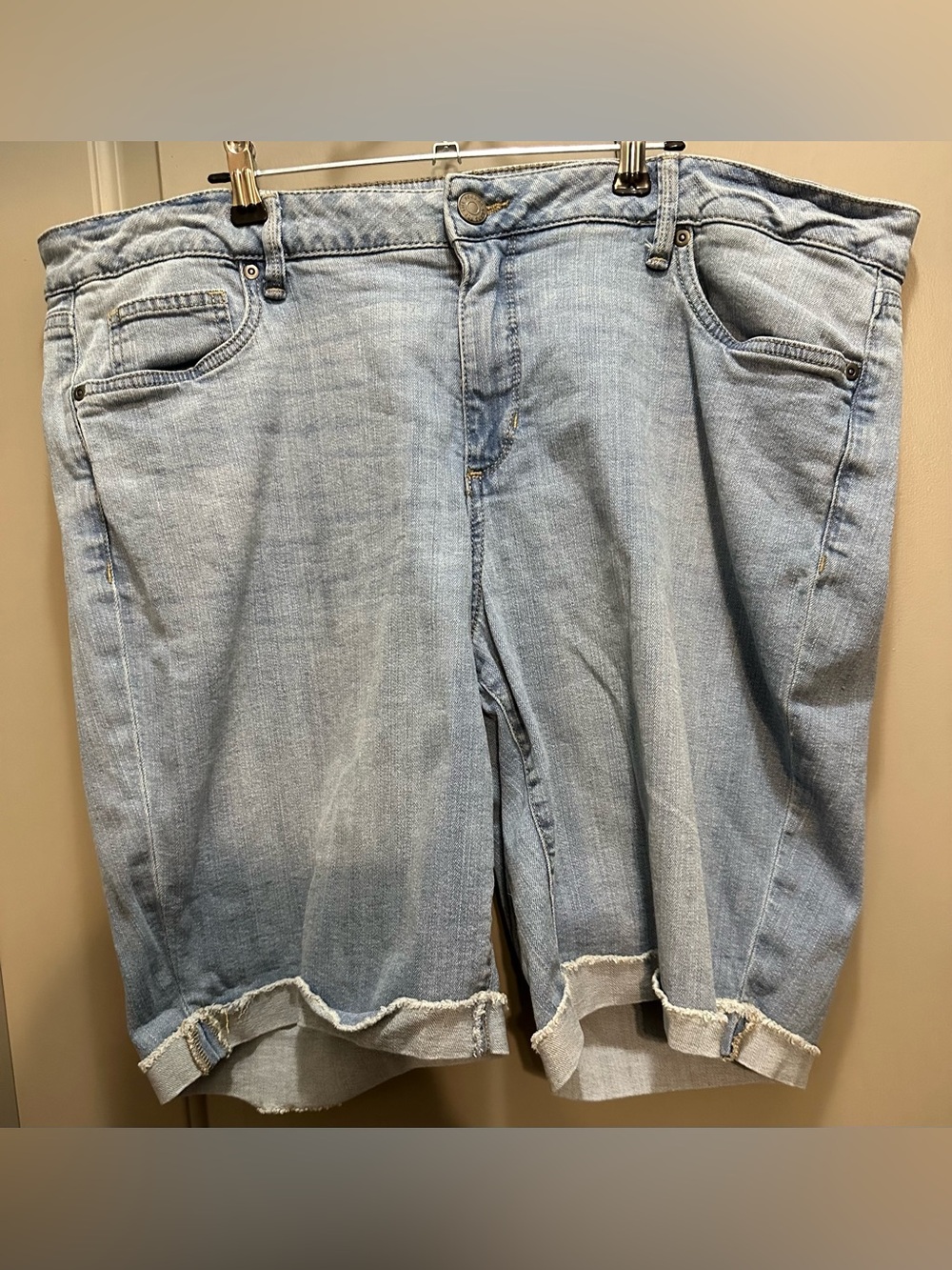Sonoma Size 18W Denim Bermuda Shorts Pre-owned